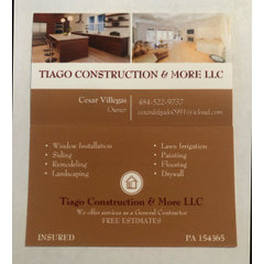 Tiago Construction & More