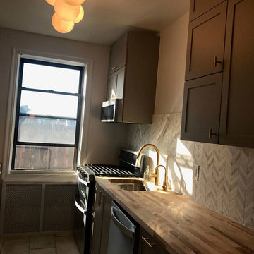 IKEA Galley Kitchen Goes From Cramped To Glam