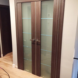 Private Residence - Unica Gray Oak - Interior Doors
