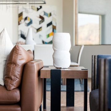 Contemporary Canyon Home - Living Room