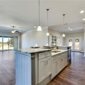 Gray Marble Countertop, Kitchen Remodel in Beverly Hills, CA