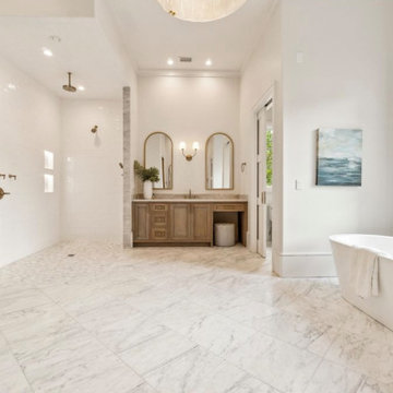 Custom Tile Installation | New Construction Home