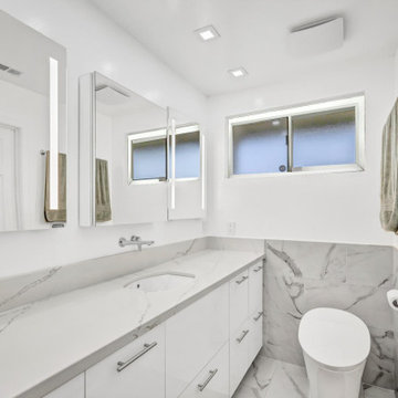 Luxury, Sophistication, And Modern Minimalism, High-End, Spa Like Bathroom