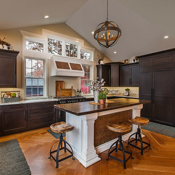 Spacious Modern Cottage Kitchen