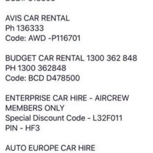 QF Travel discounts