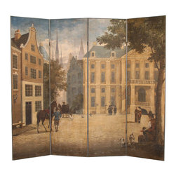 RL Goins Dutch Town Screen - Screens And Room Dividers