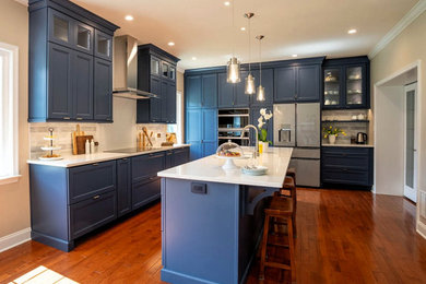 Inspiration for a transitional kitchen remodel in Philadelphia