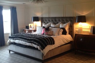 Eclectic bedroom photo in New York