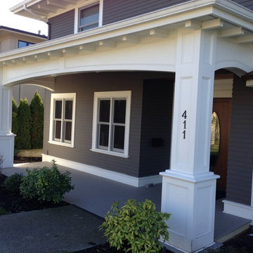 James Hardie Siding and Custom Post