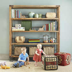 Tribal Pouf - Harvest - Floor Pillows And Poufs