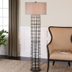 Engel Floor Lamp | Uttermost - Floor Lamps
