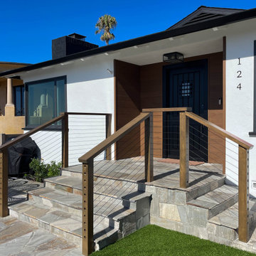 Sleek Modern Exterior Remodel in Laguna Beach