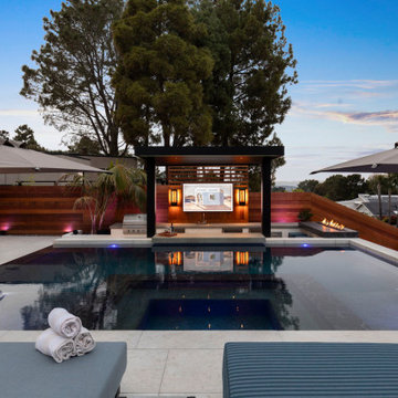 Mira Montana - Front Yard Infinity Pool, Zen-Inspired Design