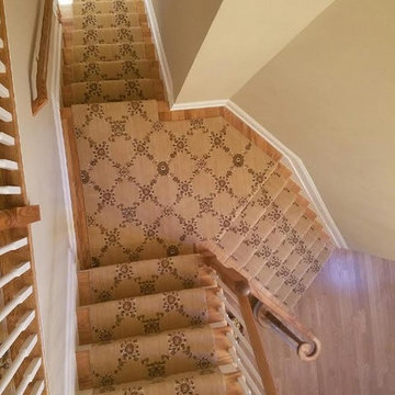 Stair Runner Installation