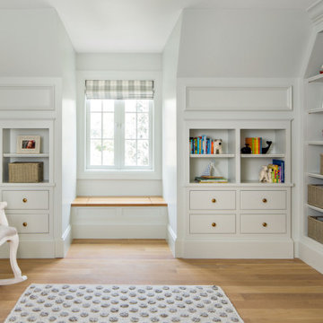 Window Seat In A Child's Room