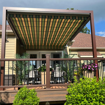 Retractable Shade Structure, Saratoga Springs