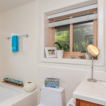 Terrific Bathroom with New Wood Window - Renewal by Andersen Bay Area, San Franc