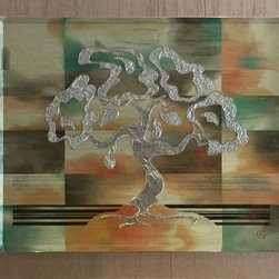 Artwork: Original paintings on canvas and other materials - Mixed Media Art