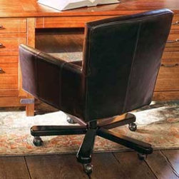 Colette Brown Desk Chair - Office Chairs