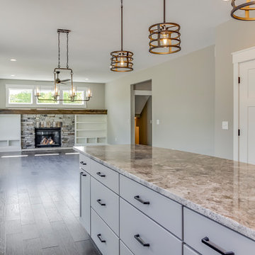 open kitchen great room