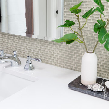 Tranquil Bathroom with a Shower for Two