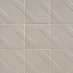 Robert A. M. Stern Collection Trellis Oxford 4" x 4" - Mosaic Tile