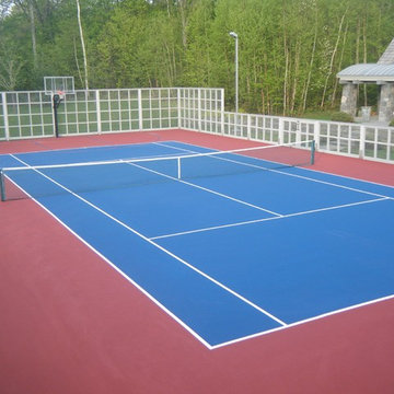 Backyard Tennis Court