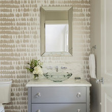 New powder room