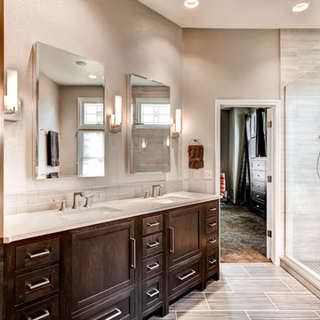 Master Bath with Tall Ceilings and an Open Feel