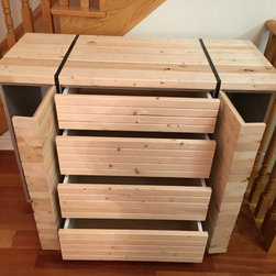 Lumber Stack Hidden Storage Cabinet - Accent Chests And Cabinets