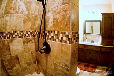 Elegant bathroom photo in Other