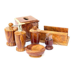 Marble Bathroom Accessory Sets offered by Nature Home Decor. - Bathroom Accessory Sets