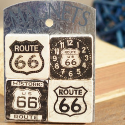 Route 66 Magnets, Set of 4 - Products