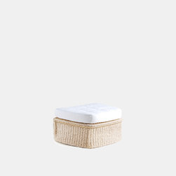 Wintons Teak Elan Living Set - Outdoor Footstools And Ottomans