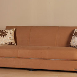 Istikbal | Elita S Sofa Sleepeer in Rainbow Brown - Furniture