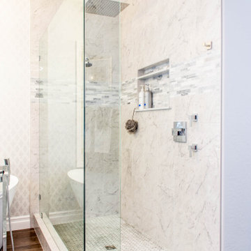 16th Avenue - 3 week master bath and bedroom remodel