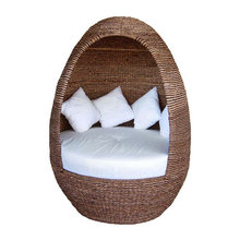 wicker egg chair