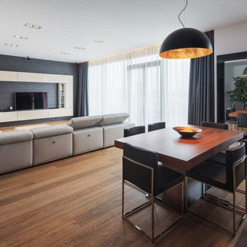 Modern and minimalist interior design