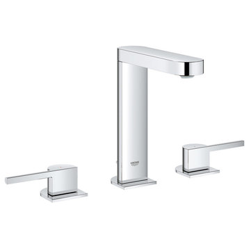 Grohe 20 302 3 Plus 1.2 GPM Widespread Bathroom Faucet - Starlight Chrome