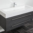 Emotion Design 1200 Bathroom Furniture, Grained Anthracite, 119 cm