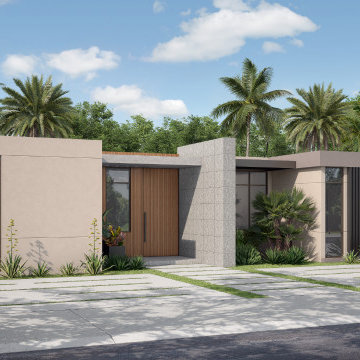 Palm Beach Modern – Tropical Minimalist Residence