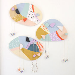 ELLIPTICAL WALL PIECE/ JEWELLERY HANGER - Jewellery Boxes & Organisers