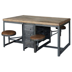 Industrial Dining Sets by jeff s brookins