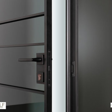 raumplus und Wolf Möbelwerkstatt präsentieren die Swing Door Slim Line
