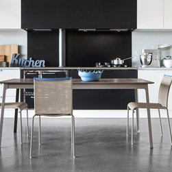 CS/4078-ML 120 Dot Rectangular Extending Dining Table, Calligaris Italy - Furniture