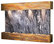 Sunrise Springs water fountain, Black Spider Marble, Rustic Copper, Square