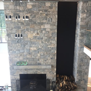 In Progress - Contemporary Lake House