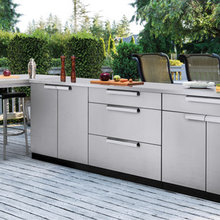 metal outdior kitchen