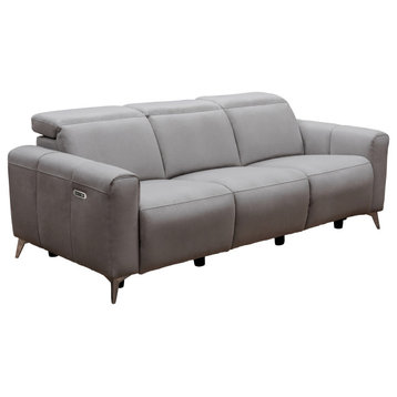 Archer Fabric Power Reclining Sofa With Power Headrests