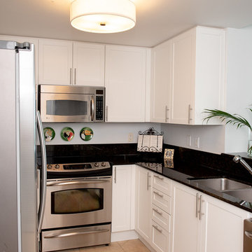 Contemporary Kitchen Remodel Done in Stratus Super Matte